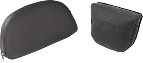 Show Chrome Backrest Drvr 97 19 Flht SEAT BACKRESTS Show Chrome