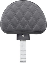 Saddlemen Backrest Driver LS Stiched, Black - 97-24 Touring Seat Backrests Saddlemen