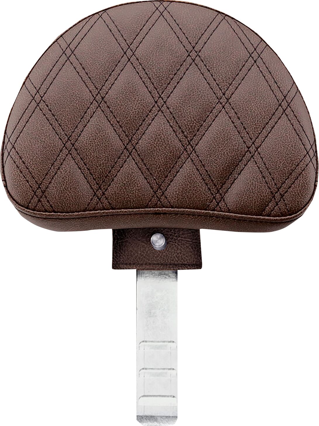 Saddlemen Backrest Driver LS Stiched, Brown - 97-24 Touring Seat Backrests Saddlemen