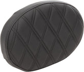 Drag Specialties Seats Pad Bkrst Oval Ddia Blk Seat Backrests Drag Specialties