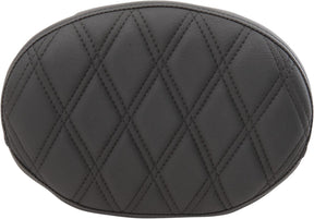 Drag Specialties Seats Pad Bkrst Oval Ddia Blk Seat Backrests Drag Specialties