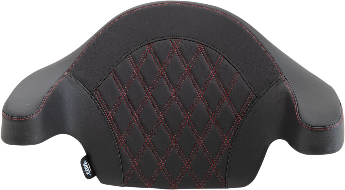 Drag Specialties Seats Pad Kingpak Ddiam Red SEAT BACKRESTS Drag Specialties