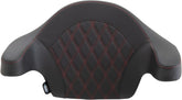 Drag Specialties Seats Pad Kingpak Ddiam Red SEAT BACKRESTS Drag Specialties