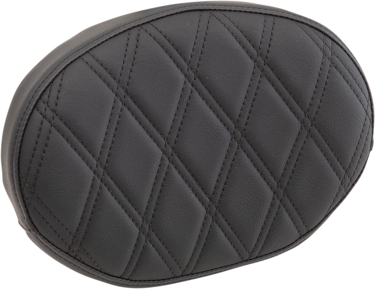 Drag Specialties Seats Pad Sbar Ddiam Blk Ovl SEAT BACKRESTS Drag Specialties