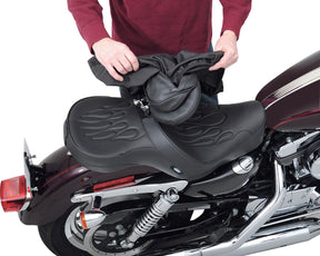 Drag Specialties Seats Backrest Cnvrt W/Cvr Ez2 SEAT BACKRESTS Drag Specialties