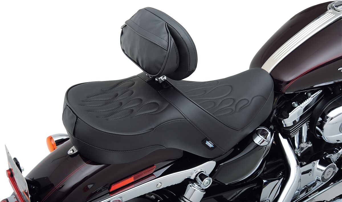 Drag Specialties Seats Backrest Cnvrt W/Cvr Ez2 SEAT BACKRESTS Drag Specialties