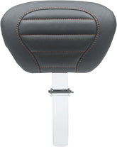 Mustang Backrest Driver Blk W/Red Seat Backrests Mustang
