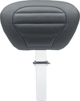 Mustang Backrest Driver Blk W/Blu Seat Backrests Mustang