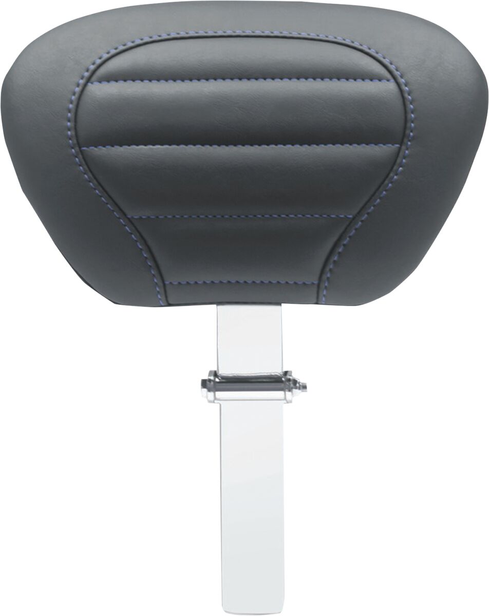 Mustang Backrest Driver Blk W/Blu Seat Backrests Mustang