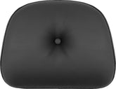 Saddlemen 12" Sissy Bar Pad Roadsofa, Black Pillow - Indian Touring Seat Backrests Saddlemen
