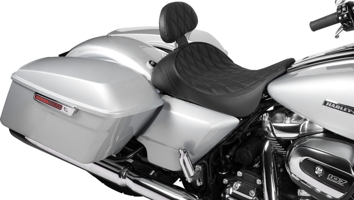 Drag Specialties Seats Backrest Ez Glide Ii Small Vin SEAT BACKRESTS Drag Specialties