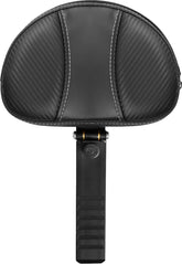 Backrest Dominator Solo Seat, Carbon Fiber - Sportster Seat Accessories Saddlemen Default Title