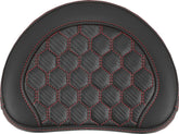 Sissy Bar Pad Contoured, Red Stitch Sissy Bar Pads Saddlemen Default Title