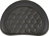 Sissy Bar Pad Contoured, Gold Stitch Sissy Bar Pads Saddlemen Default Title