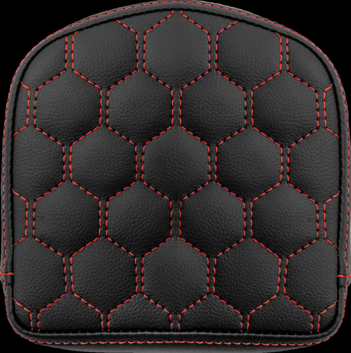 Saddlemen Sissy Bar Pad Short HC, Red Stitch Seat Backrests Saddlemen