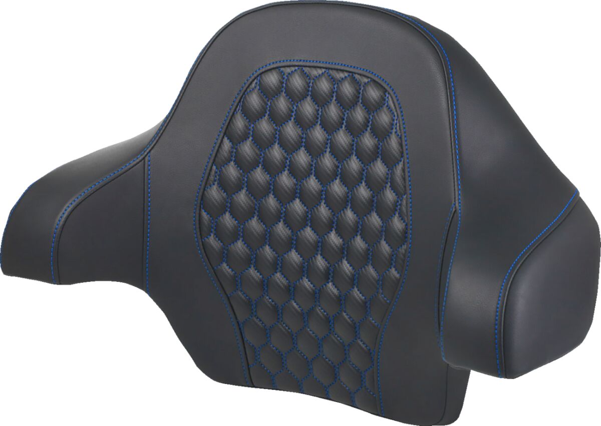 Saddlemen Tour Pack Backrest Pad Hc Blue SEAT BACKRESTS Saddlemen