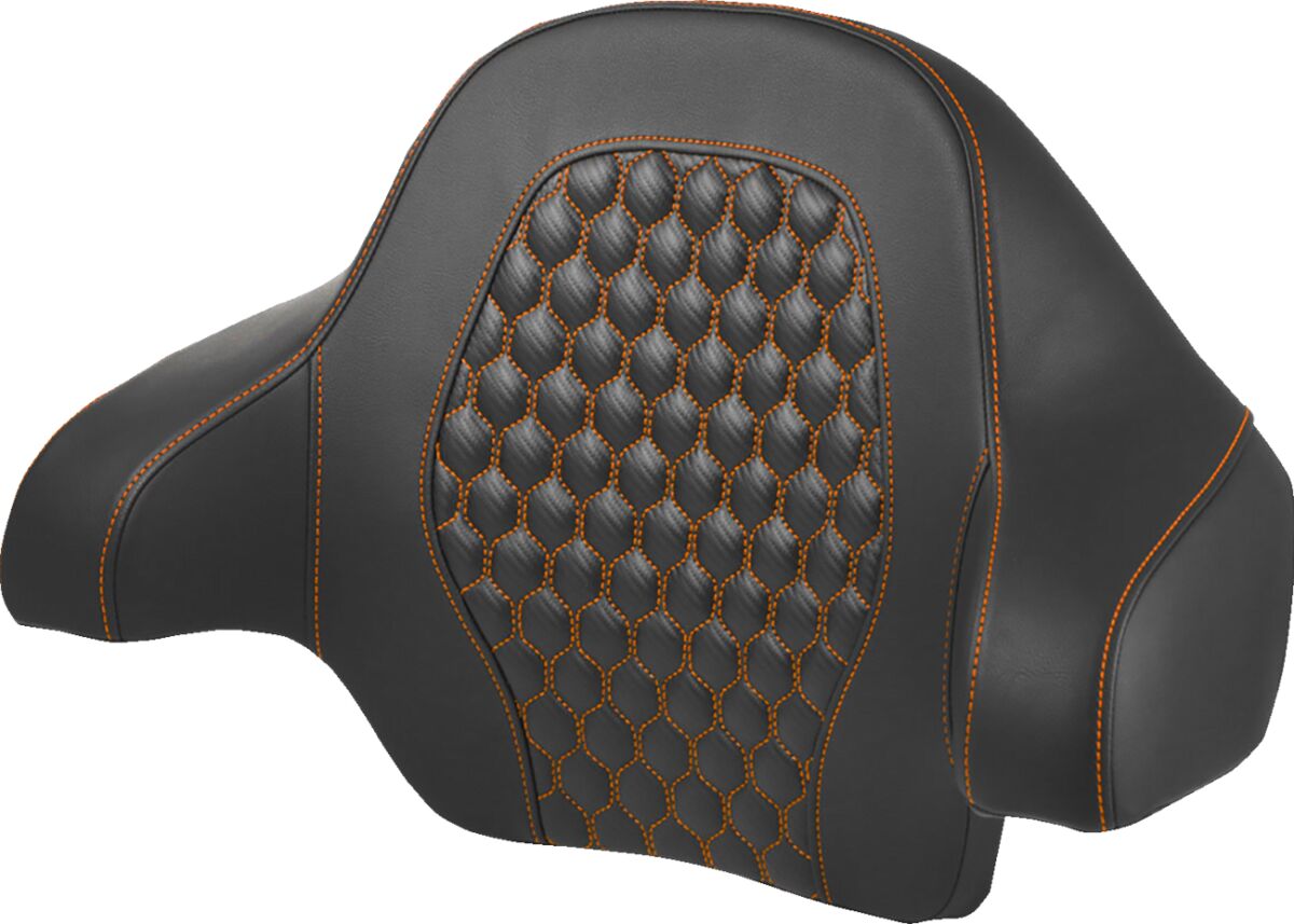 Saddlemen Tour Pack Backrest Pad Hc Oran SEAT BACKRESTS Saddlemen