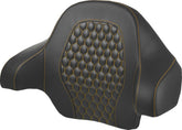 Saddlemen Tour Pack Backrest Pad Hc Gold SEAT BACKRESTS Saddlemen