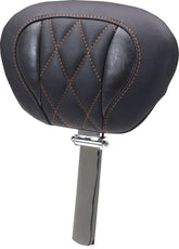 Mustang Backrest Super Tour Dlx Diam O SEAT BACKRESTS Mustang