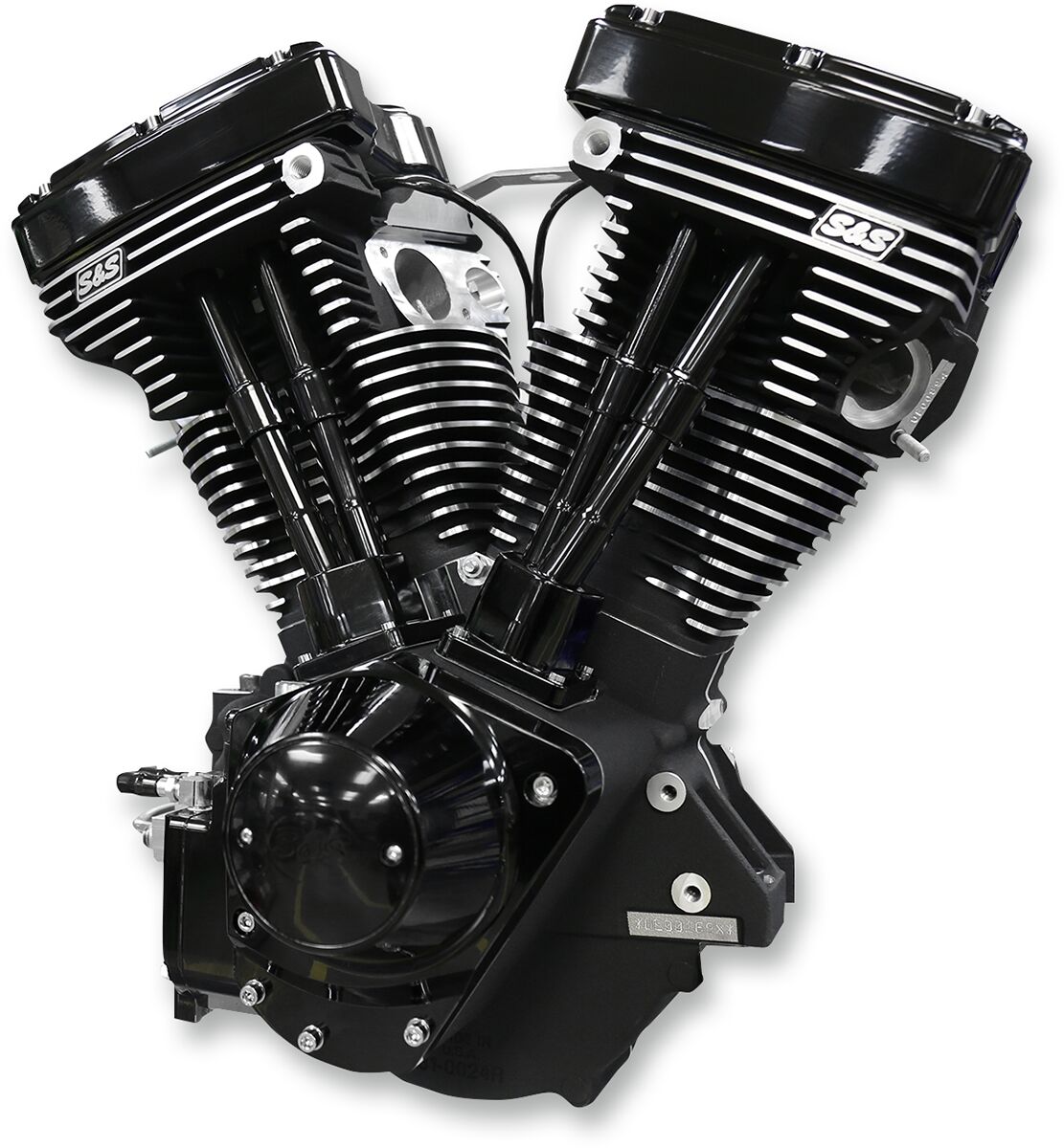 S&S Cycle Engine V111 Longblock 585 Cam Black Edition Complete Engines S&S Cycle
