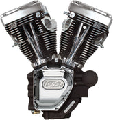 S&S Cycle Engine T143 Blk/Ch 08 16 Fl S&S Cycle