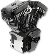 S&S Cycle Engine T124 Hclb Blk 99 06 ENGINES-COMPLETE-ASSEMBLED S&S Cycle