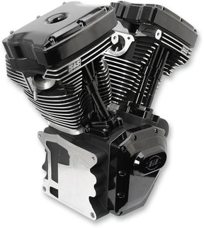S&S Cycle Engine T124 Hclb Blk 99 06 ENGINES-COMPLETE-ASSEMBLED S&S Cycle