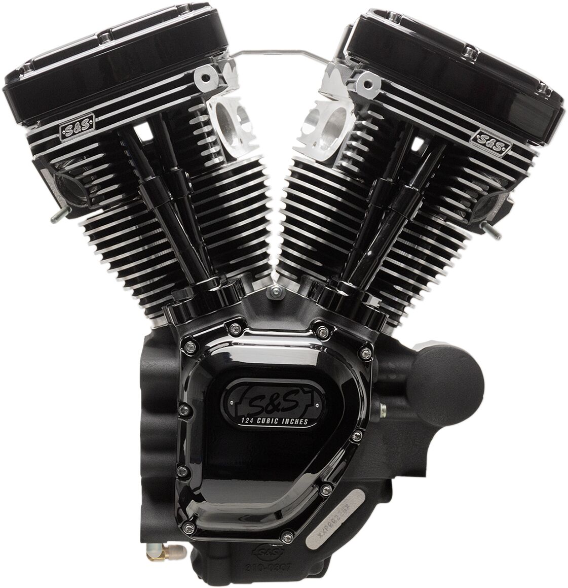 S&S Cycle Engine T124 Hclb Blk 07 16 ENGINES-COMPLETE-ASSEMBLED S&S Cycle