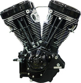 S&S Cycle Engine V124 Black Ed Lb Complete Engines S&S Cycle