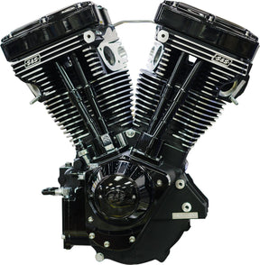 S&S Cycle Engine V124 Black Ed Lb Complete Engines S&S Cycle
