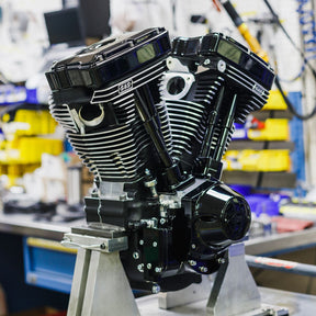 S&S Cycle Engine V124 Black Ed Lb Complete Engines S&S Cycle