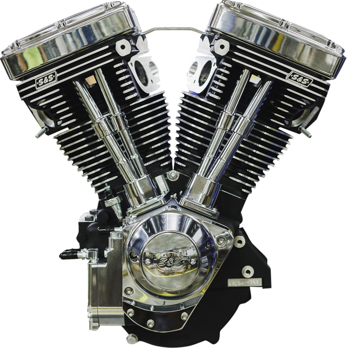 S&S Cycle Engine V124 Blk/Wb Lb Complete Engines S&S Cycle