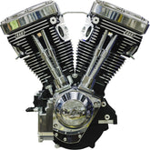 S&S Cycle Engine V124 Blk/Wb Lb Complete Engines S&S Cycle