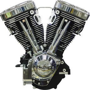S&S Cycle Engine V124 Blk/Wb Lb Complete Engines S&S Cycle