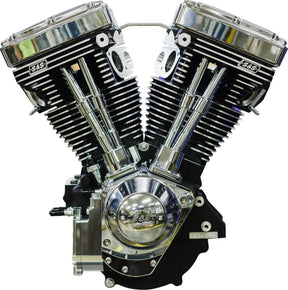 S&S Cycle Engine V124 Blk/Wb Lb Complete Engines S&S Cycle