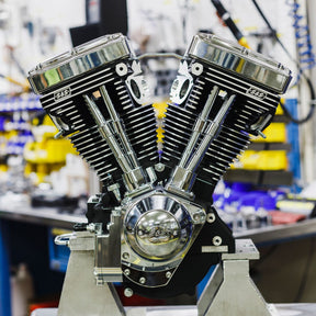 S&S Cycle Engine V124 Blk/Wb Lb Complete Engines S&S Cycle