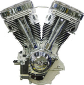 S&S Cycle Engine V124 Chr/Nat Lb Complete Engines S&S Cycle