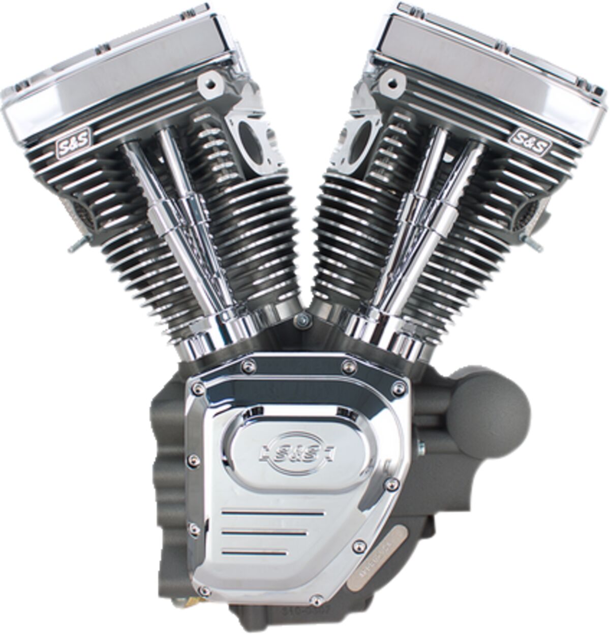 S&S Cycle Engine, T124, 585 Ge Cams, Stone Gray, Lc, Touring 2007 16 Complete Engines S&S Cycle