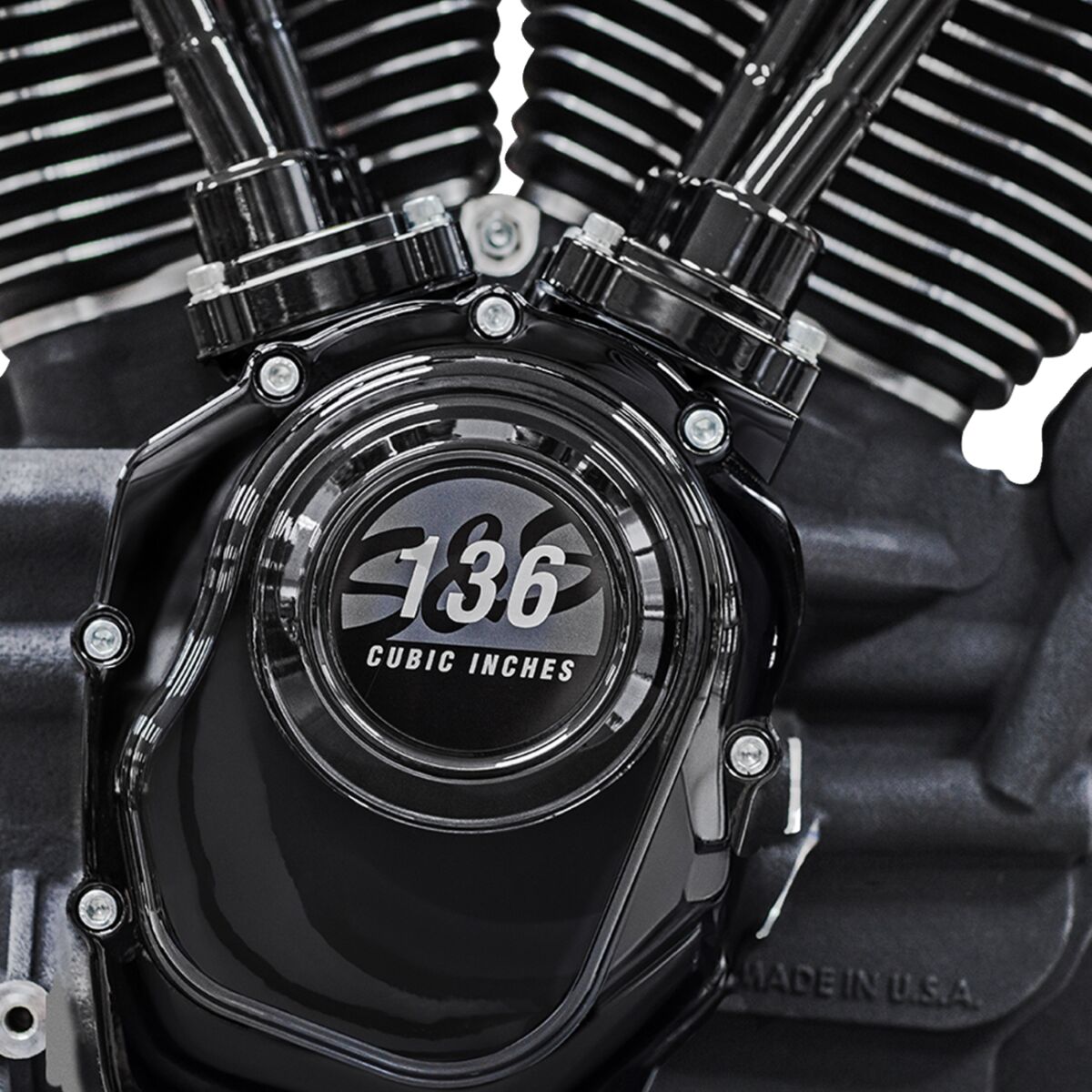 MK136 Black Edition Engine With 550G Cam - 17-23 Oil-Cooled Touring Complete Engine S&S Cycle