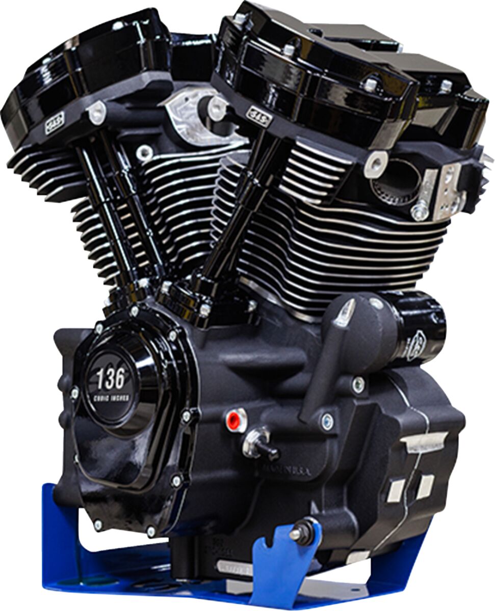 S&S Cycle Engine Mk136 475 G Cam Oil Cool ENGINES-COMPLETE-ASSEMBLED S&S Cycle
