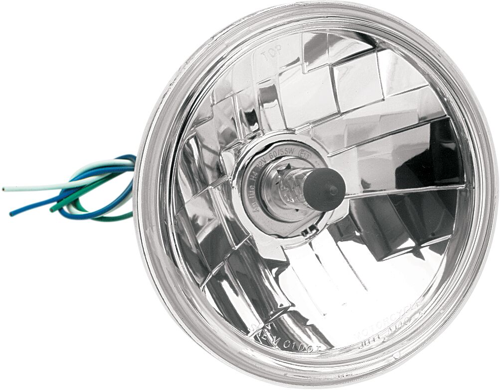 Drag Specialties 5 3/4 Diamond Headlight HEADLIGHT GROUP Drag Specialties