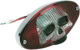 Drag Specialties Taillight Red/Clr Skull Cateye TAILLIGHT GROUP Drag Specialties