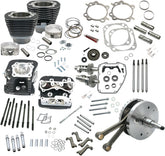 S&S Cycle 124" Hot Setup Kit Twin Cam 91cc Black/Powder Coated Engine Performance Kits S&S Cycle