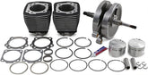 S&S Cycle Sidewinder 3 5/8" Big Bore Stroker Kit 96" Wrinkle Black Engine Performance Kits S&S Cycle
