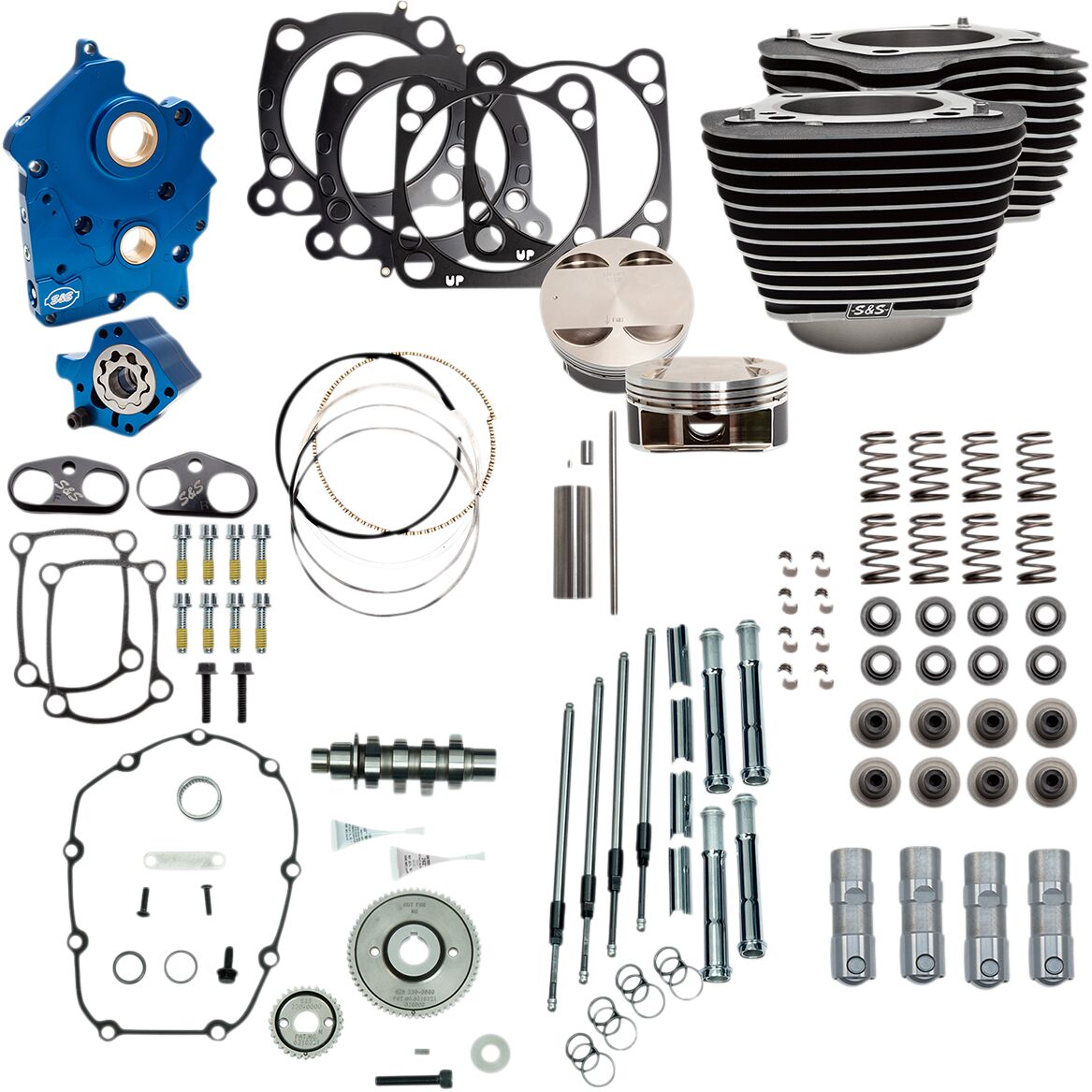 S&S Cycle Power Pk Oc Gd Fin Hl M8 ENGINE PERFORMANCE KITS S&S Cycle