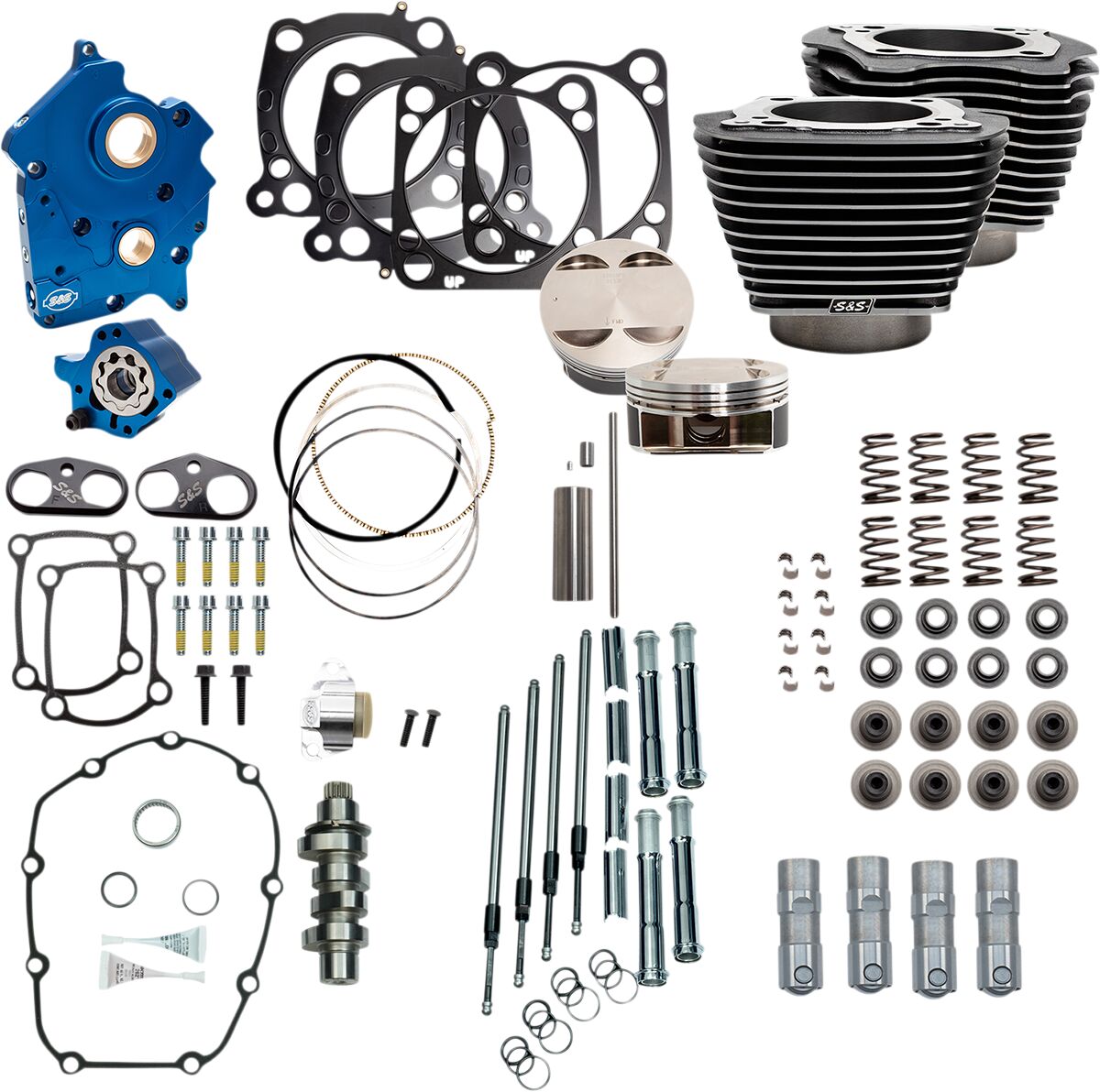 S&S Cycle Power Pk Chn M8 Bkg Oil ENGINE PERFORMANCE KITS S&S Cycle