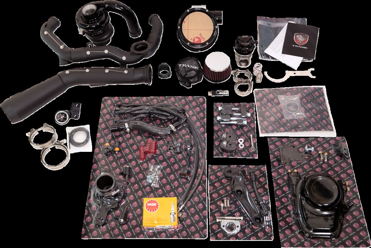 Trask Turbo Tornado M8 Blk/Blk Trask Performance
