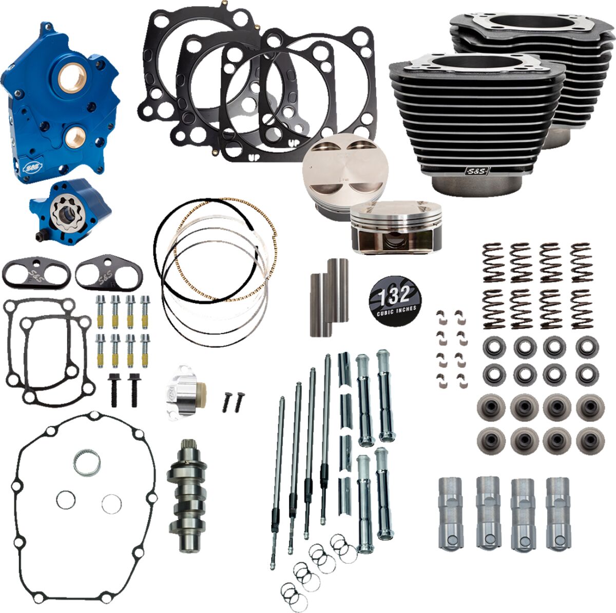 S&S Cycle Power Pk 132 Chn Oc M8 ENGINE PERFORMANCE KITS S&S Cycle