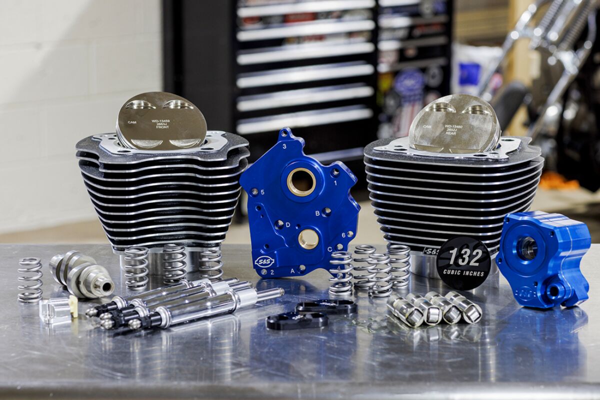 S&S Cycle Power Pk 132 Chn Oc M8 ENGINE PERFORMANCE KITS S&S Cycle