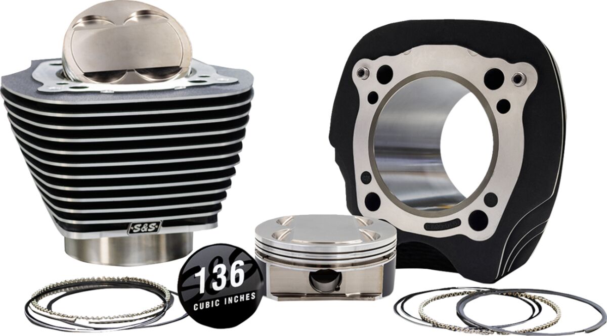 S&S Cycle Big Bore Kit M8 17 Up 132/ Cylinders S&S Cycle